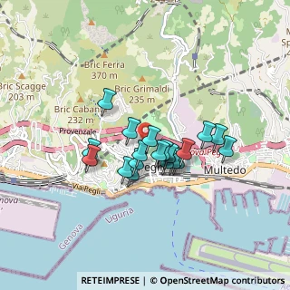 Mappa Via Andrea Vochieri, 16156 Genova GE, Italia (0.6285)