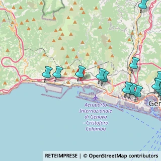 Mappa Autostrada dei Fiori, 16155 Genova GE, Italia (6.01)