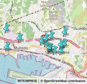 Mappa Via Gian Pietro Sery, 16154 Genova GE, Italia (0.76733)