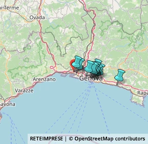 Mappa Via Gian Pietro Sery, 16154 Genova GE, Italia (7.85455)