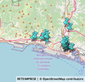 Mappa Via Gian Pietro Sery, 16154 Genova GE, Italia (3.44632)