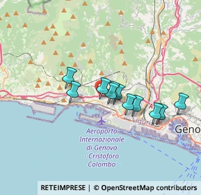 Mappa Via Gian Pietro Sery, 16154 Genova GE, Italia (2.67273)