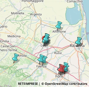Mappa Presso il centro commerciale IRIS, 48022 Lugo RA, Italia (15.80824)