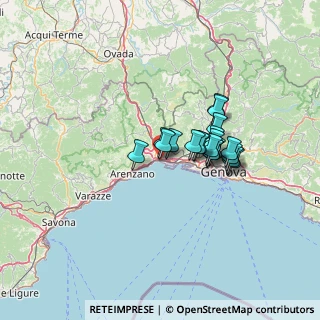 Mappa Via Cervo, 16158 Genova GE, Italia (9.591)