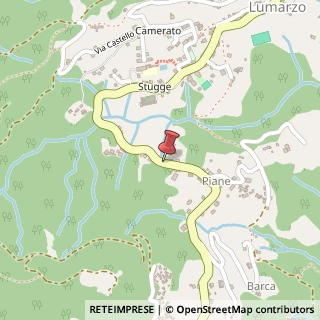 Mappa Via Piane, 417, 16024 Lumarzo, Genova (Liguria)