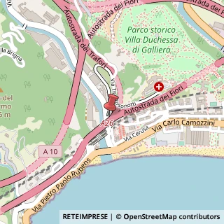 Mappa Via delle Fabbriche, 8C/D R, 16158 Genova, Genova (Liguria)
