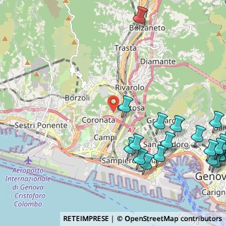Mappa Ansaldo Energia, 16152 Genova GE, Italia (3.2455)