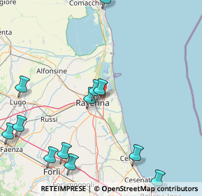 Mappa 48122 Ravenna RA, Italia (21.89417)