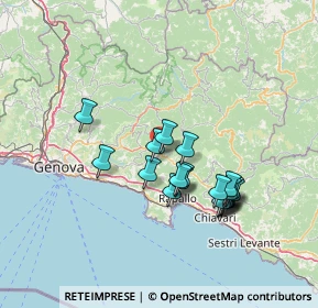 Mappa Via del Commercio, 16047 Moconesi GE, Italia (12.7275)