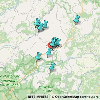 Mappa Via la Mapriana, 42035 Castelnovo ne' Monti RE, Italia (5.41667)