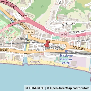 Mappa Via Don Giovanni Verit?, 69, 16158 Genova, Genova (Liguria)