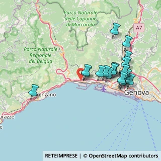Mappa 16157 Genova GE, Italia (7.6715)
