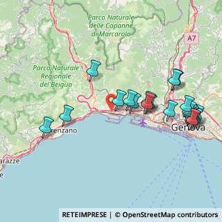 Mappa 16157 Genova GE, Italia (8.7825)