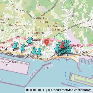 Mappa Via Ignazio Pallavicini, 16156 Genova GE, Italia (0.8725)