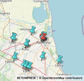 Mappa Via Achille Borghi, 48123 Ravenna RA, Italia (14.91059)