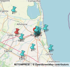 Mappa Via Achille Borghi, 48123 Ravenna RA, Italia (10.47429)