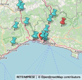 Mappa Via Priano, 16153 Genova GE, Italia (13.61714)