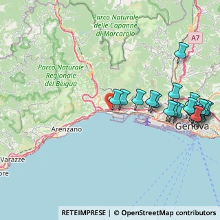 Mappa Via Giacomo Filippo Porrata, 21100 Genova GE, Italia (10.2585)