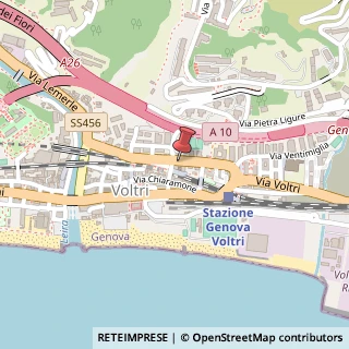 Mappa Via Gaspare Buffa, 19/R-23/R, 16158 Genova, Genova (Liguria)