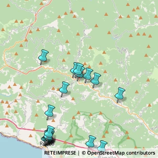 Mappa Via Moglie, 16047 Moconesi GE, Italia (5.6425)