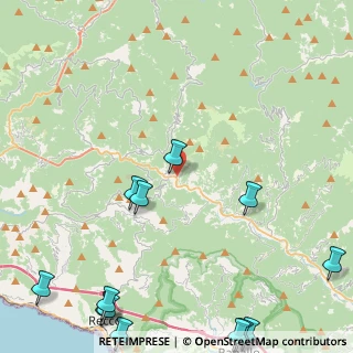 Mappa Via Moglie, 16047 Moconesi GE, Italia (6.93308)
