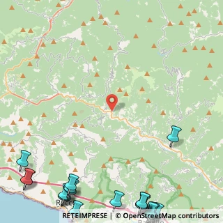 Mappa Via Moglie, 16047 Moconesi GE, Italia (8.4305)