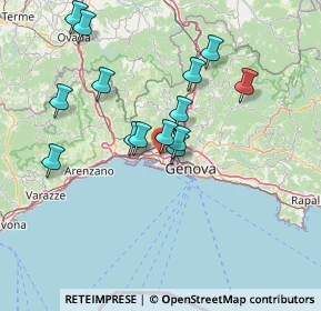 Mappa Via Pillea, 16153 Genova GE, Italia (13.62429)