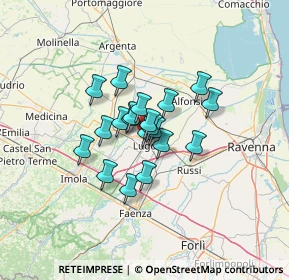 Mappa Via del Limite, 48022 Lugo RA, Italia (8.2375)