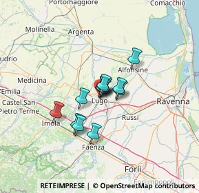 Mappa Via del Limite, 48022 Lugo RA, Italia (7.47077)