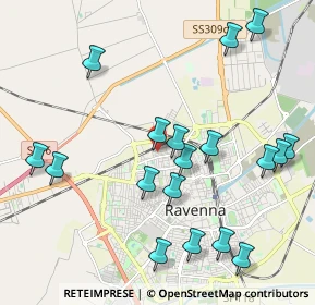 Mappa Via Pietro Loreta, 48123 Ravenna RA, Italia (2.32556)