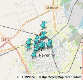 Mappa Via Giacomo Camporesi, 48123 Ravenna RA, Italia (1.034)