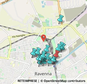 Mappa Via Clemente Primieri, 48123 Ravenna RA, Italia (0.95)