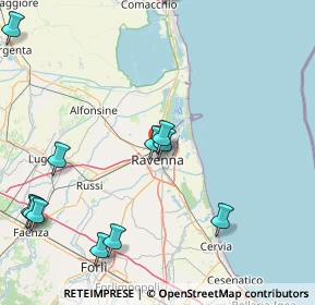 Mappa Via Clemente Primieri, 48123 Ravenna RA, Italia (21.12667)
