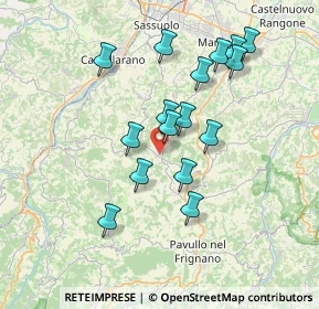 Mappa Via Serra di Sopra, 41028 Serramazzoni MO, Italia (6.7575)