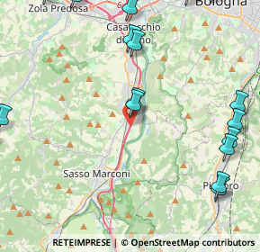 Mappa Zona Ind. Primo Maggio Pontecchio, 40037 Bologna BO, Italia (6.511)