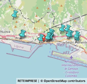 Mappa Via Carloforte, 16156 Genova GE, Italia (1.62733)