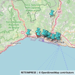 Mappa Via Carloforte, 16156 Genova GE, Italia (5.26867)