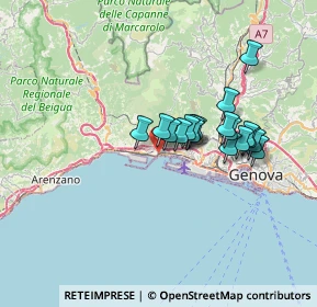 Mappa Via Carloforte, 16156 Genova GE, Italia (5.41056)