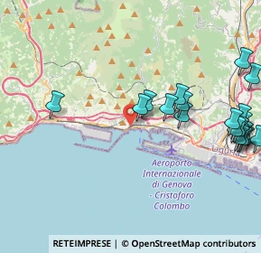 Mappa Via Carloforte, 16156 Genova GE, Italia (5.2935)