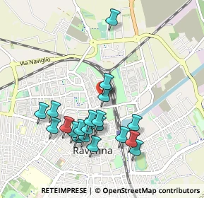 Mappa Via Amalasunta, 48123 Ravenna RA, Italia (0.953)