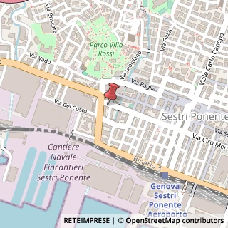 Mappa Via Ciro Menotti, 174R, 16154 Genova, Genova (Liguria)