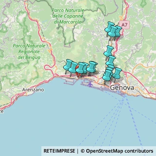 Mappa Via Arrigo Boito, 16156 Genova GE, Italia (5.68267)