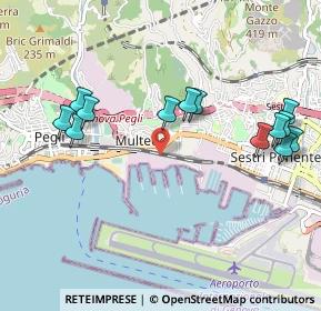 Mappa Via Ronchi, 16100 Genova GE, Italia (1.10462)