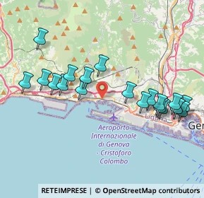 Mappa Via Ronchi, 16100 Genova GE, Italia (4.215)
