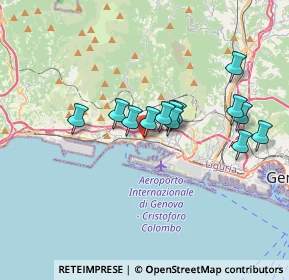 Mappa Via Ronchi, 16100 Genova GE, Italia (2.96077)