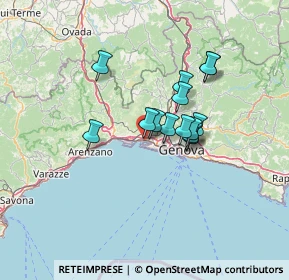 Mappa Via Ronchi, 16100 Genova GE, Italia (9.78786)