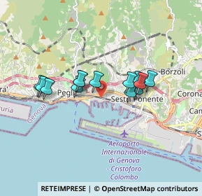 Mappa Via Ronchi, 16100 Genova GE, Italia (1.41769)