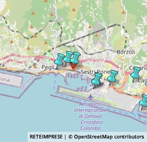 Mappa Via Ronchi, 16100 Genova GE, Italia (3.03467)