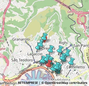 Mappa Via Ischia, 16134 Genova GE, Italia (1.0545)