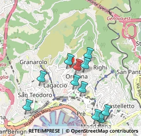 Mappa Via Ischia, 16134 Genova GE, Italia (0.98182)